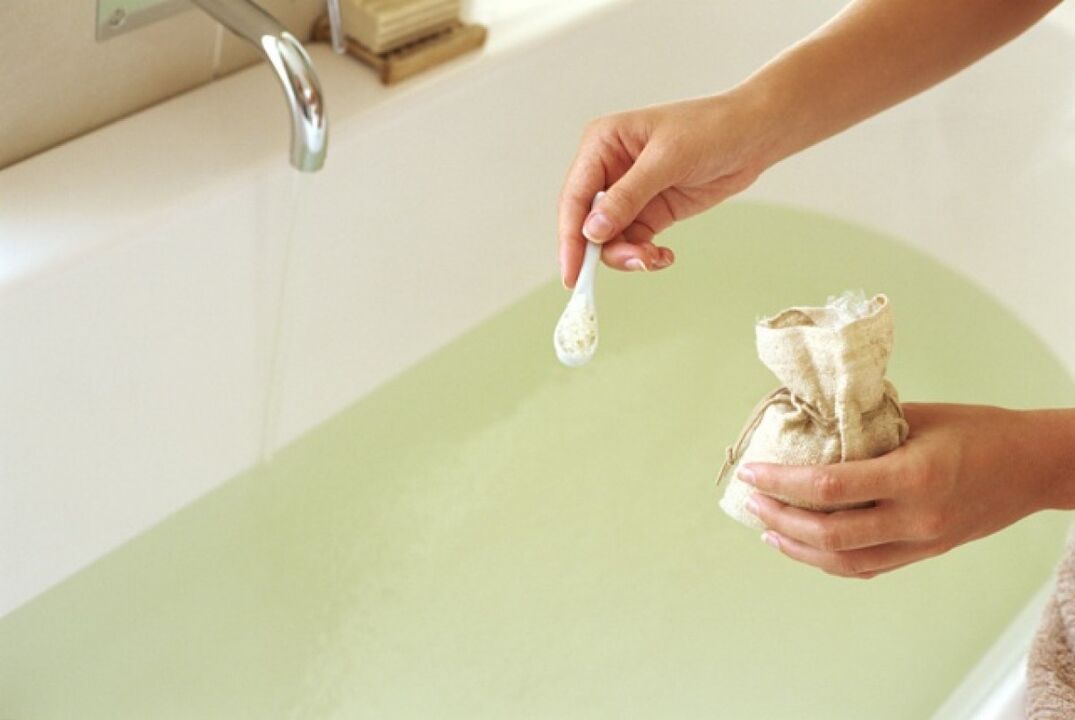 Bath formula with soda to increase membership